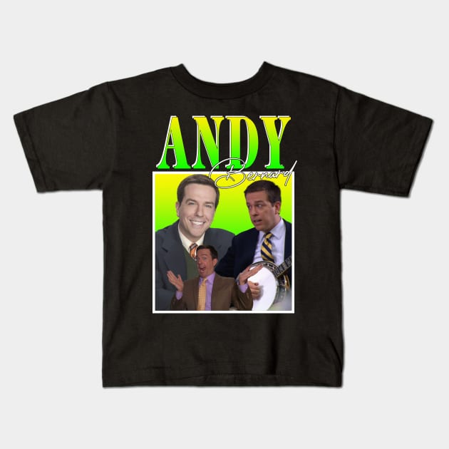 Andy Bernard Kids T-Shirt by TeesBySilvia